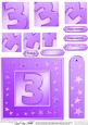 3rd Bright Metallic Age Quick Card with Twisted Pyramage