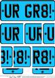 You Are Great Novelty Number Plate with Side Stacker
