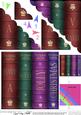 Merry Christmas Books Scallop Corner Side Stacker Topper