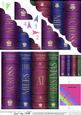 Merry Christmas Books Scallop Corner Side Stacker Topper