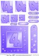 4th Bright Metallic Age Quick Card with Twisted Pyramage