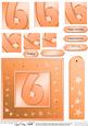 6th Bright Metallic Age Quick Card with Twisted Pyramage