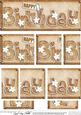 Dl Happy Birthday Denim N Daisies Felties Side Stacker Toppe