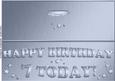 Large Dl 7th Birthday Quick Cut and Fold Card
