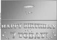 Large Dl 7th Birthday Quick Cut and Fold Card