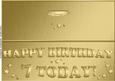 Large Dl 7th Birthday Quick Cut and Fold Card