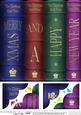8 x 8 Merry Christmas Books Scalloped Corner Topper
