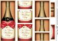 Dl Wedding Champers in a Box with Top N Bottom Stacker
