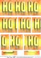 Ho Ho Ho Icy Dl Side Stacker Topper