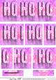 Ho Ho Ho Icy Dl Side Stacker Topper