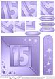 14th Metallic Age Quick Card with Twisted Pyramage