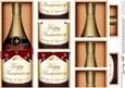 Dl Anniversary Champers in a Box with Top N Bottom Stacker