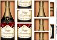 Dl Anniversary Champers in a Box with Top N Bottom Stacker