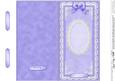 Dl Pearls, Lace and Ribbon Plain Card Base