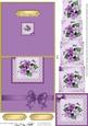 Pretty Viola No-Hole Over the Edge with spiral pyramid