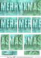 Merry Xmas Icy Dl Side Stacker Topper