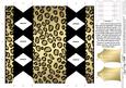 Animal Print Cracker Shaped Treat or Favour Box