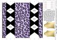 Animal Print Cracker Shaped Treat or Favour Box
