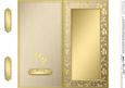 Dl Metallic Flowers Plain Card Base