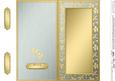 Dl Metallic Flowers Plain Card Base