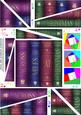 Merry Christmas Books Twisted Spiral Side Stacker