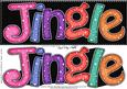 Large Dl Christmas Jingle Quick Card with 3D Decoupage