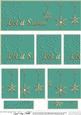 Let It Snow Christmas Dl Side Stacker Topper