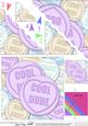 Cool Dude Sweet Heart Scallop Corner Side Stacker Topper