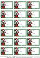 Hamish Scottie Dog Christmas Gift Tags