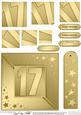 17th Metallic Age Quick Card with Twisted Pyramage