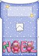 Xmas Noel Robins Money or Gift Wallet and Card