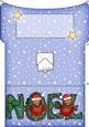 Xmas Noel Robins Money or Gift Wallet and Card