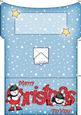 Xmas Christmas Snowman Money or Gift Wallet and Card