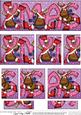 Christmas Xmas with Rudolph Dl Side Stacker Topper