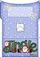 Xmas Jingle Santa Money or Gift Wallet and Card