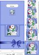Xmas Ben Polar Bear Snowglobe No-hole Over the Edge