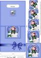 Xmas Milly Moo Cow Snowglobe No-hole Over the Edge