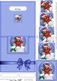 Xmas Sledging Robin Snowglobe No-hole Over the Edge