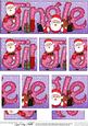 Christmas Jingle with Santa Dl Side Stacker Topper