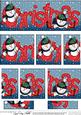 Christmas Christmas with Snowman Dl Side Stacker Topper