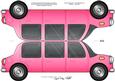 Large Dl Stretch Limo Shaped Card