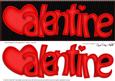 Large Dl Valentine Felties Quick Card N 3D Decoupage