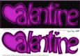 Large Dl Valentine Felties Quick Card N 3D Decoupage