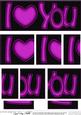 Dl I Love You Felties Side Stacker Topper