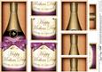 Dl Mothers Day Champers in a Box with Top N Bottom Stacker