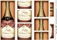 Dl Mothers Day Champers in a Box with Top N Bottom Stacker