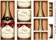 Dl Mothers Day Champers in a Box with Top N Bottom Stacker