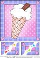 Sweet Treats - 8 x 8 Scalloped Corner Topper