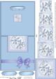 Dreamy Dragonfly - No-Hole Easy Over the Edge Card & Spiral Pyramid Topper