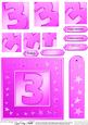 3rd Bright Metallic Age Quick Card with Twisted Pyramage